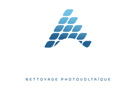 Allowash Nettoyage des panneaux photovoltaïque toiture ombrière et centrale au sol Pleudihen sur Rance Bretagne Cotes d'Armor Représenter dans le monde - Logo avec baseline blue